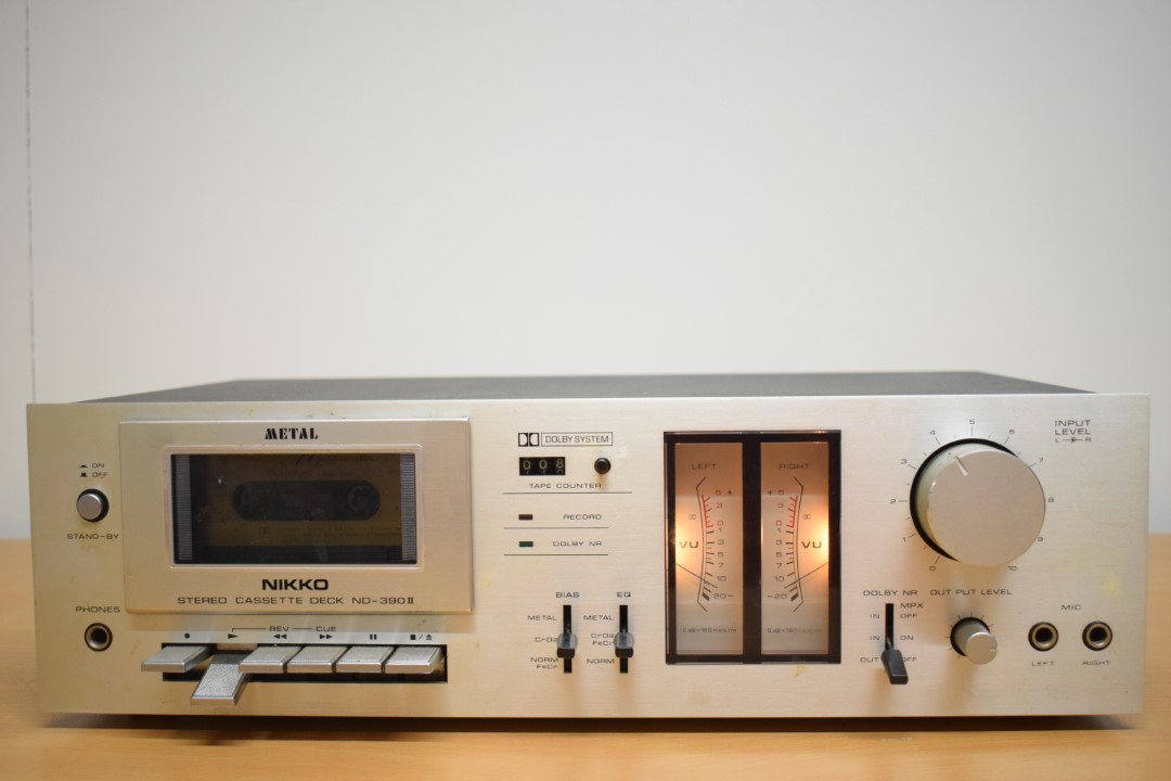 Nikko ND-390 II Cassette Deck  			